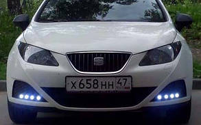 Світлодіодний лінзованний міні світильник 12V 3W з гайкою хром Код.58111, фото 5