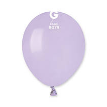 Латексні повітряні кульки 5" пастель 79 ніжно-бузковий Gemar