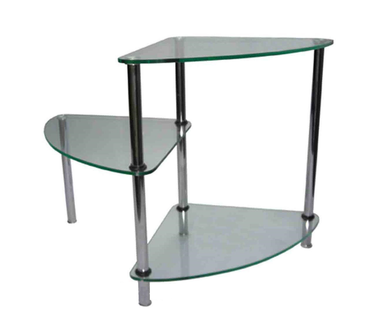 Скляна полиця-1 труба 25 мм Антонік, фото 1