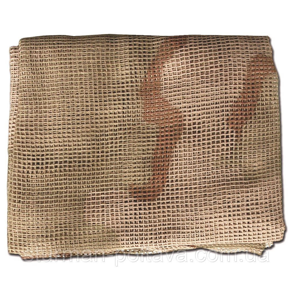 Шарф сітка снайперський колір пустеля 3 desert (Mil-Tec) Німеччина, фото 1