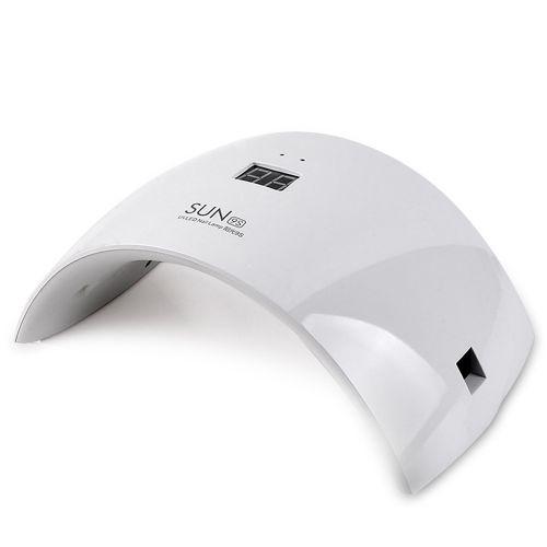 Лампа для гель лаку 24W LED UV SUN 9S White