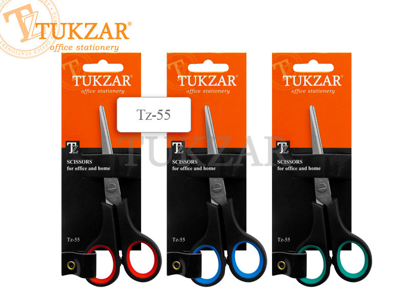 Ножиці "Tukzar" пластикова ручка 14 см TZ 55
