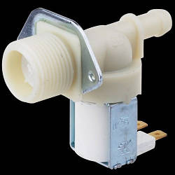 Клапан подачі води універсальний для пральних машин 1/180 (481281729743) (С00194396) ZIPMARKET