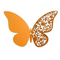 Набір помаранчевих метеликів - 12шт.