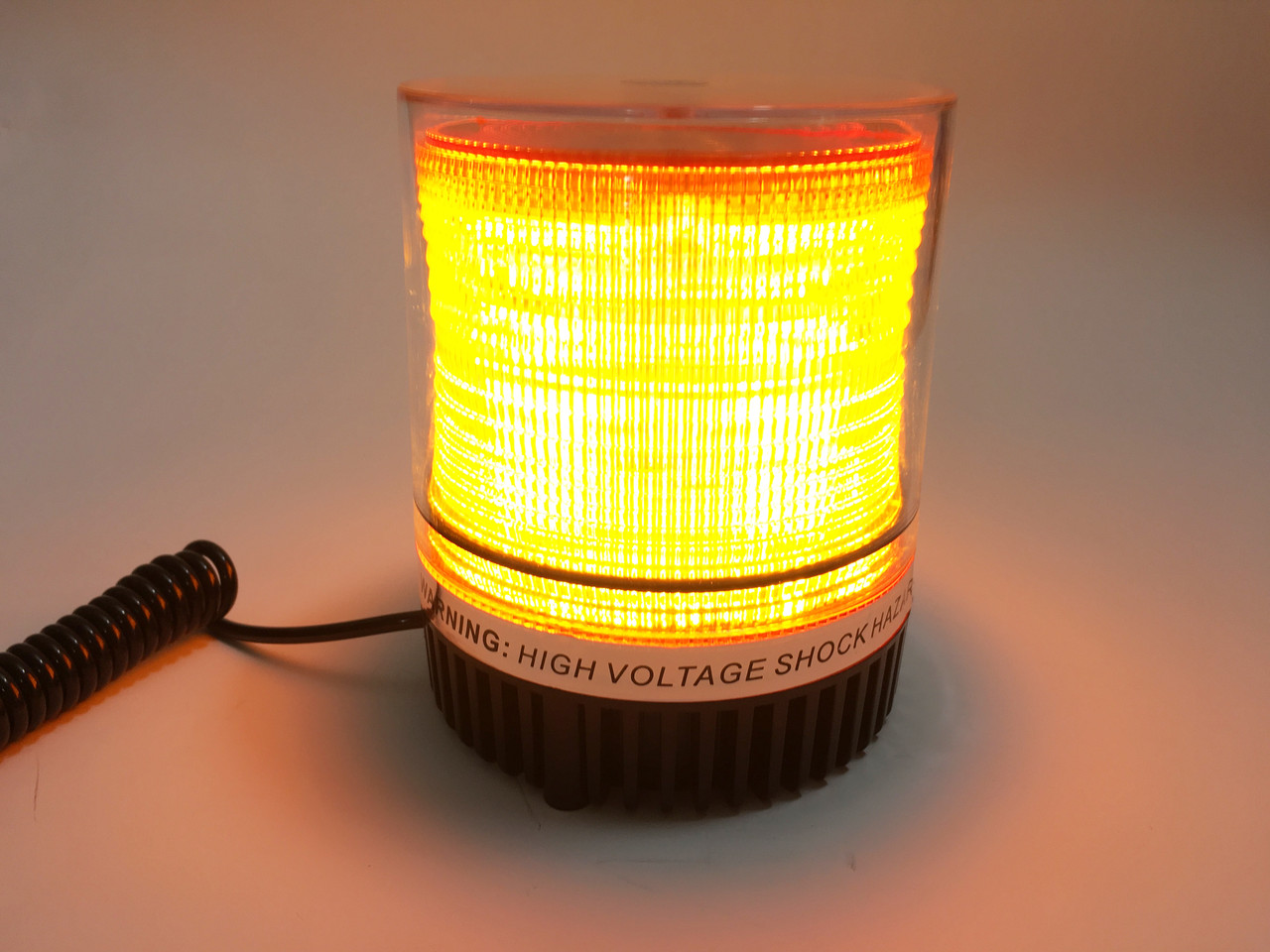 Проблисковий маячок LED 1-18 жовтий