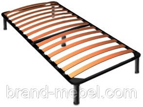 Каркас ліжка 200*100см односпальний, Ортопедичний каркас 100*200см з ногами, фото 1