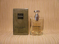 Bvlgari — Extreme Pour Homme (1999) — Туалетна вода 100 мл — Вінтаж, випуск 1999 року, стара формула аромату