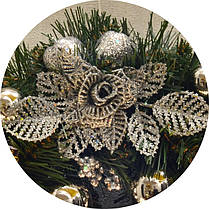 Вінок новорічний прикрашений 0422 S, фото 5