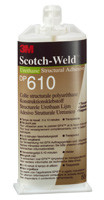 3М™ Scotch-Weld™ DP610 - двокомпонентний прозорий клей, 50 мл.