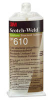 3М™ Scotch-Weld™ DP610 - двокомпонентний прозорий клей, 50 мл., фото 2