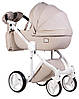 Коляска 2 в 1 Adamex Luciano ECO 11S світлий капучино, фото 2