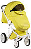 Коляска 2 в 1 Adamex Luciano ECO Q108 лимонний, фото 5