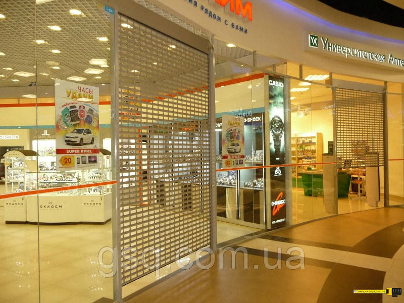 Захисні ролети для бутика