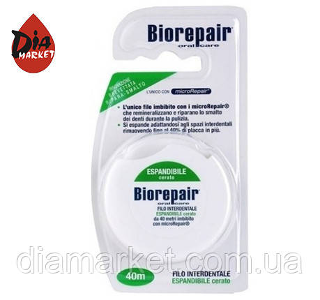 РОЗШИРЮЄТЬСЯ ФЛОСС BIOREPAIR З ГІДРОКСИАПАТИТОМ (РІДКОЇ ЕМАЛЛЮ ) 50М