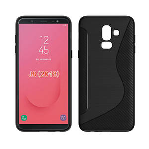 Силіконовий чохол Duotone для Samsung Galaxy J8 2018 (2 кольори)
