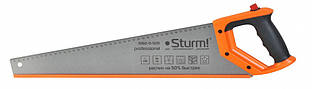 Ножівка по дереву з олівцем Sturm 500мм, 3-х гран. заточення 11зубів на дюйм