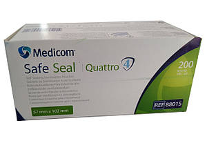 Самоклеючі пакети для стерилізації Safe-Seal Quattro 57*102
