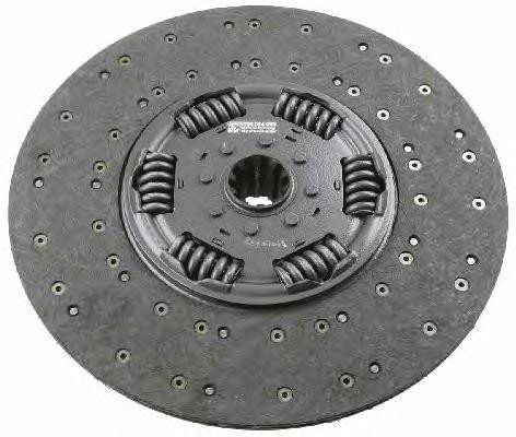 Диск зчеплення ведомий DAF DT 5.50000, фото 1