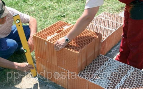 Керамічні блоки: технологія кладки