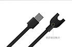 Оригінальний кабель Mi Band 3 виробництва Xiaomi зарядний USB charger Mi Fit Чорний (XMCDQ02HM SJV4111TY), фото 3