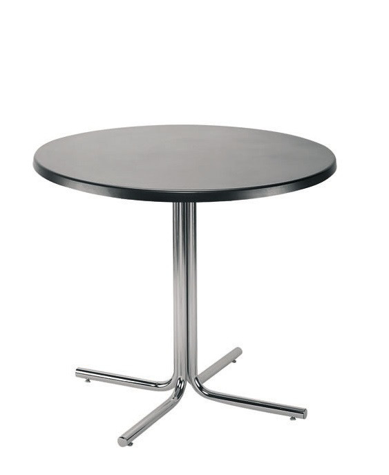 Круглий стіл для кафе KARINA chrome ДСП D900