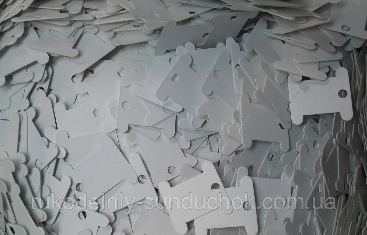 Картонні шпулі для муліне (10 шт), фото 1