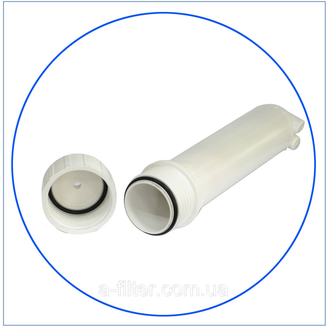 Корпус мембрани 2,5", з підключенням 1/8", фото 1