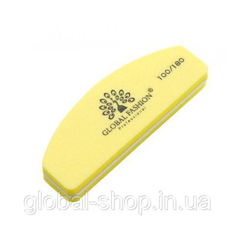 Мини баф для шлифовки ногтей Global Fashion, 100/180, цена 15 грн ...