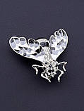 Гарненька брошка біло-чорна метелик від студії LadyStyle.Biz, фото 10