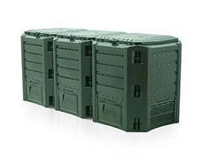 Компостер садовий PROSPERPLAST MODULE COMPOGREEN 1200 л, зелений, фото 3