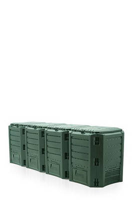 Компостер садовий PROSPERPLAST MODULE COMPOGREEN 1600 л, зелений, фото 1