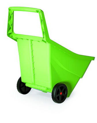 Садовий пластиковий візок PROSPERPLAST LOAD & GO, 95 л - оливковий, фото 1