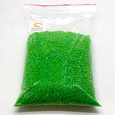 Пісок кварцовий зелений, фракція 1-1,5, 500 г/паковання