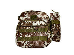 Тактична військова сумка OXFORD N02181 Pixel Desert