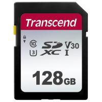 Карта пам'яті Transcend 128GB SDXC class 10 UHS-I U1 V10 (TS128GSDC300S)