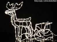 Новорічна скульптура "Олень" Довжина набору 140 см Супер ціна EAE