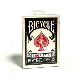 Покерні карти Bicycle Rider Back Чорні