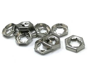 DIN 7967 стопорная пружинна гайка М24 з нержавійки, фото 3