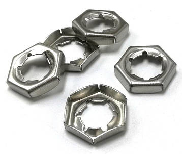 DIN 7967 стопорная пружинна гайка М24 з нержавійки, фото 1