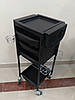 Візок для перукаря чорного кольору, фото 2