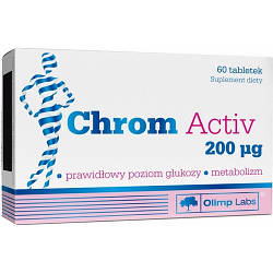 Жиросплювач Olimp Chromium Activ 60 tabs