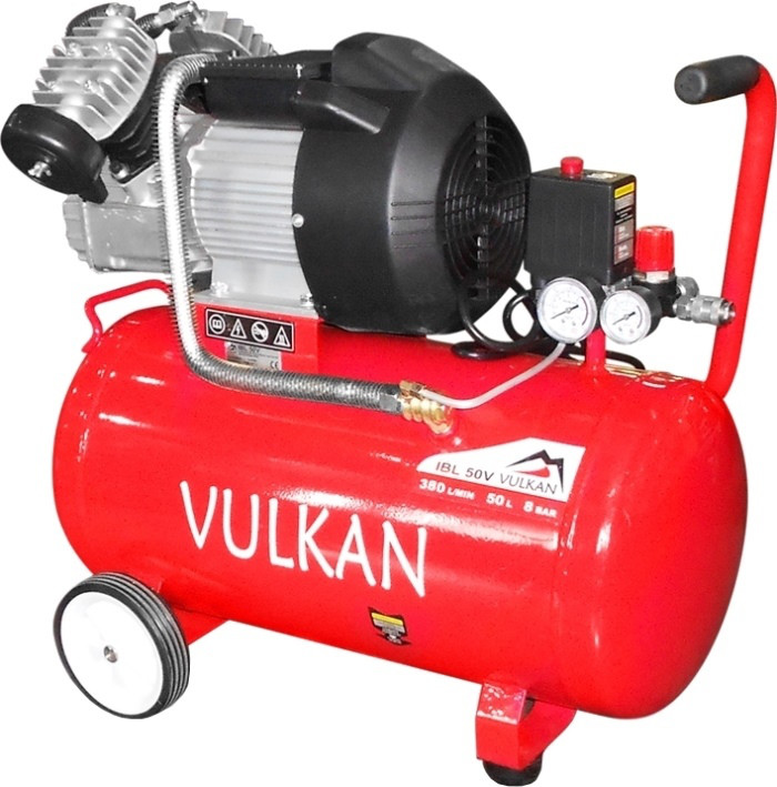 Компрессор VULKAN IBL 50V (2.2 кВт, 380 л/мин, 50 л) - фото 2 - id-p750513556