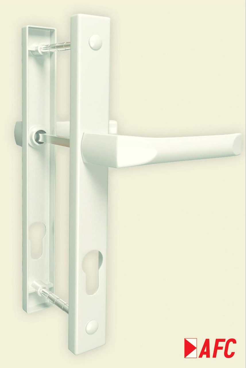 Ручка на планці "Clio" DHS 92/1 (33) Ral 9016 біла