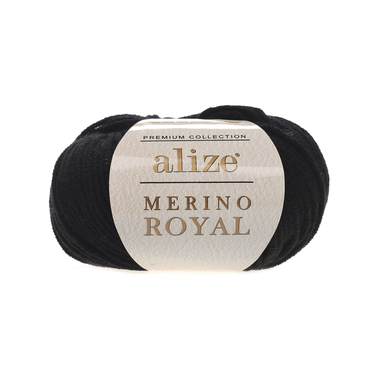 Merino Royal - 60 чорний