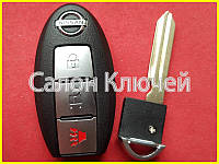 Ключ Nissan Rogue USA 2014-2016 (Туреччина з логотипом) 3 кнопки S180144105 285E34CB1C