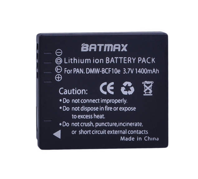 Акумулятор Panasonic DMW-BCF10E / CGA-S/106C (Batmax)