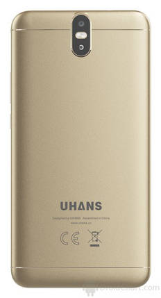Смартфон UHANS MAX 2 Gold 6.44" FHD 4/64 ГБ 13+13 Мп 4300 мА·год, фото 3