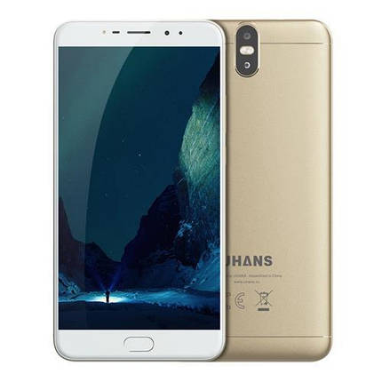 Смартфон UHANS MAX 2 Gold 6.44" FHD 4/64 ГБ 13+13 Мп 4300 мА·год, фото 1