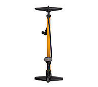 Насос підлоговий Green Cycle GPF-355P стальний з манометром, presta+schrader, 160psi