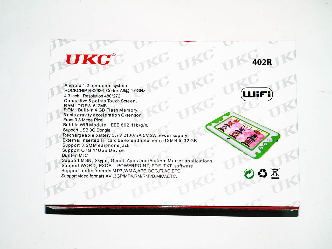 Детский планшет UKC 402R Android - Родительский контроль - фото 8 - id-p60786095